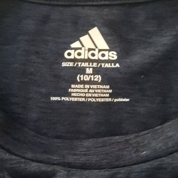 NWOT ADIDAS UNISEX DRI FIT SHIRT - Picture 2 of 3